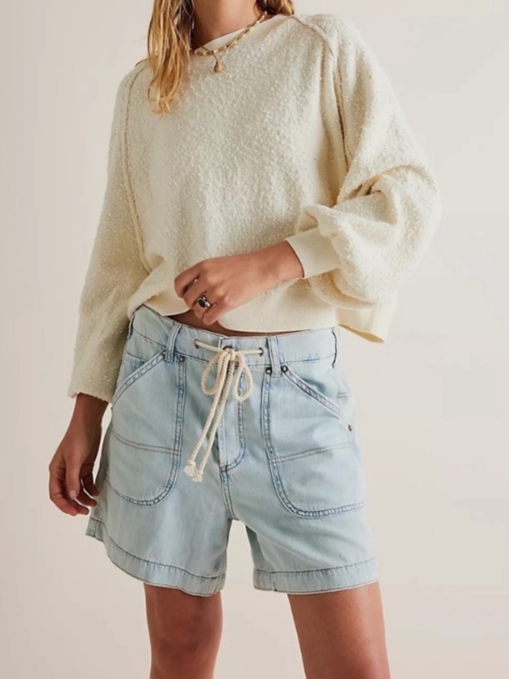 Free People We The Free Second Chance Pull On Shorts